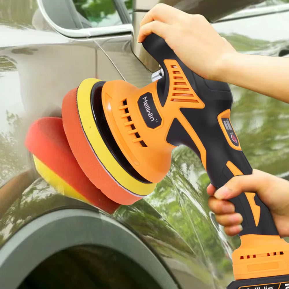 Polisseuse électrique sans fil 150 mm à 8 vitesses pour entretien automobile