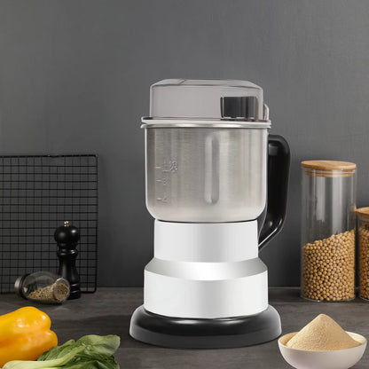 Moulin à café électrique 300W – Broyeur à grains café épices noix 500 ml – Hachoir multifonction avec bol inox et base antidérapante