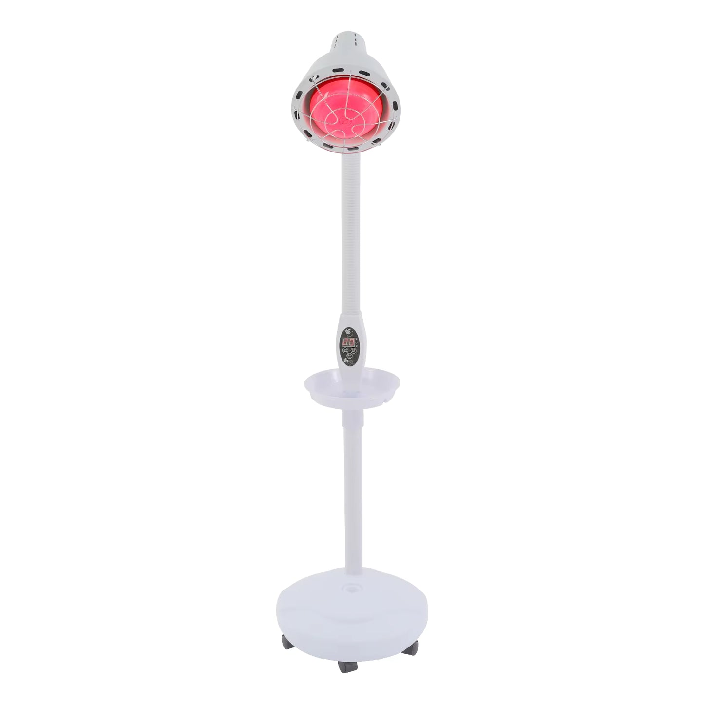 Lampe Infrarouge Chauffante 275W Rotative 360° – Lampe de Physiothérapie Réglable avec Télécommande 220V
