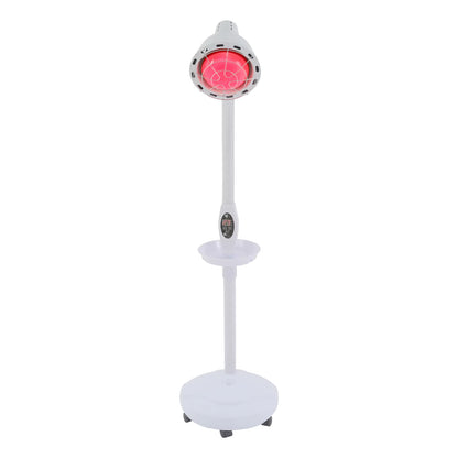 Lampe Infrarouge Chauffante 275W Rotative 360° – Lampe de Physiothérapie Réglable avec Télécommande 220V