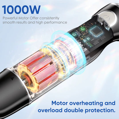 Mixeur plongeant 3 en 1 1000W en acier inoxydable