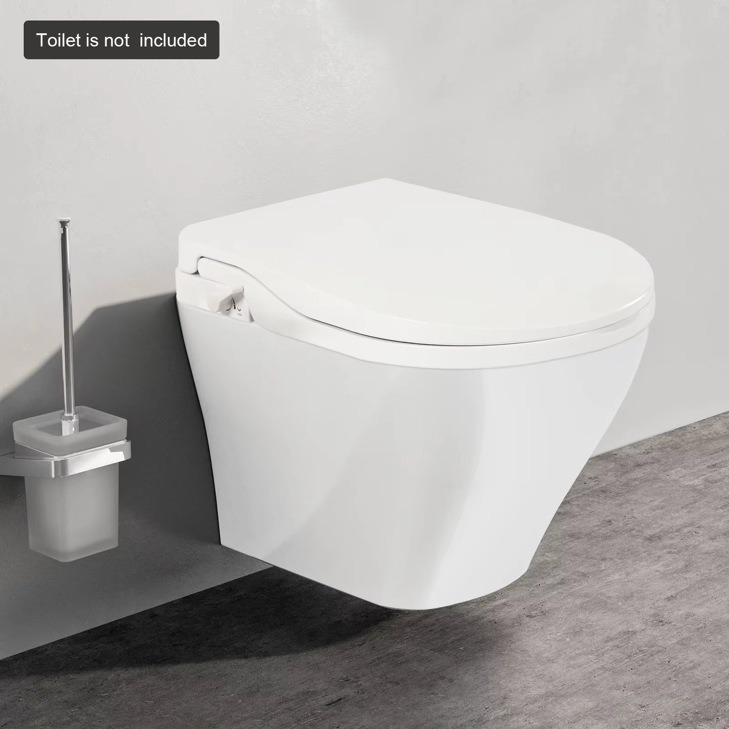 Siège WC Bidet Non Électrique – Double Buse Lavage Féminin et Arrière – Fermeture Douce