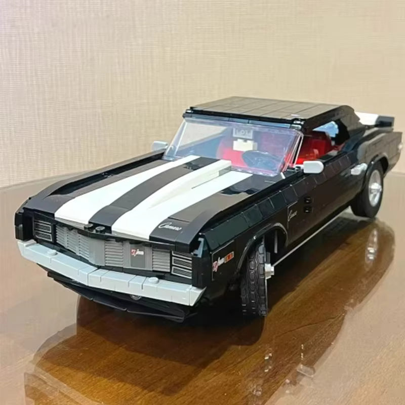 Voiture Noire 1456 Pièces – Kit Construction Modèle Technologie Adulte