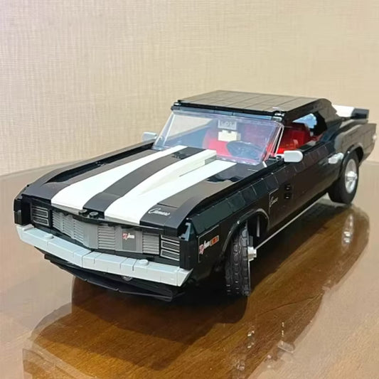 Voiture Noire 1456 Pièces – Kit Construction Modèle Technologie Adulte