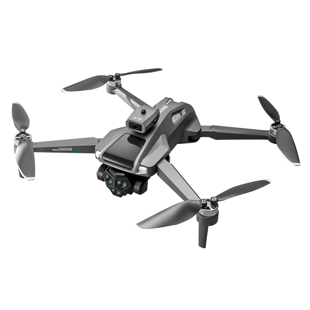 Drone M66 2026 Pliable HD FPV 5G avec Caméra, Télécommande Écran et Moteur Brushless – Quadcopter RC Noir