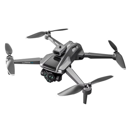 Dron Plegable M66 2026 HD FPV 5G con Cámara, Mando con Pantalla y Motor Brushless – Cuadricóptero RC Negro