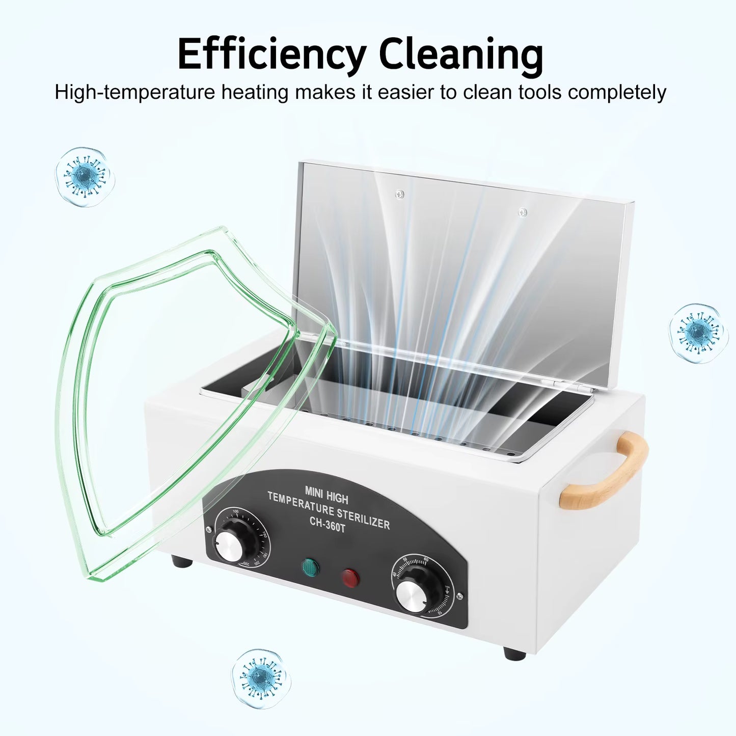 Stérilisateur chaleur sèche 2L 300W avec minuterie