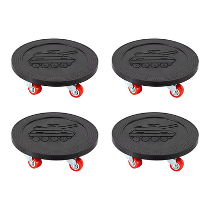 Kit déplacement meubles 4 pièces avec roulettes 360°, levier de levage, support mobile pour meubles lourds, transport facile