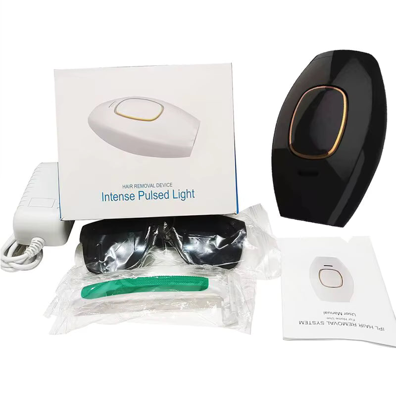 Appareil d’Épilation IPL Lumière Pulsée Portable – Épilateur Électrique pour Corps et Visage – Réduction Progressive des Poils – Soin Beauté à Domicile – Prise EU