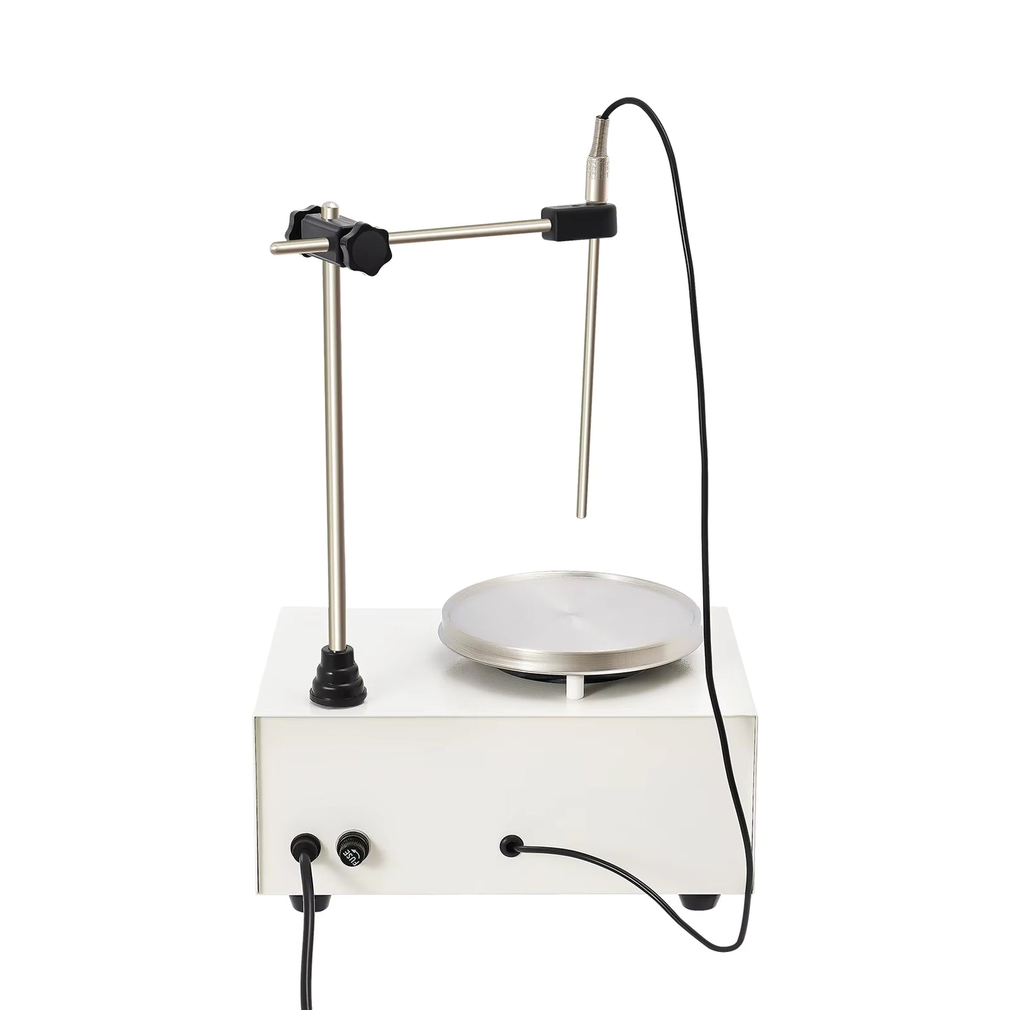 Agitateur Magnétique Chauffant 250W – Plaque Chauffante avec Contrôle Température et Vitesse – Mélangeur de Laboratoire Numérique 2000 ml