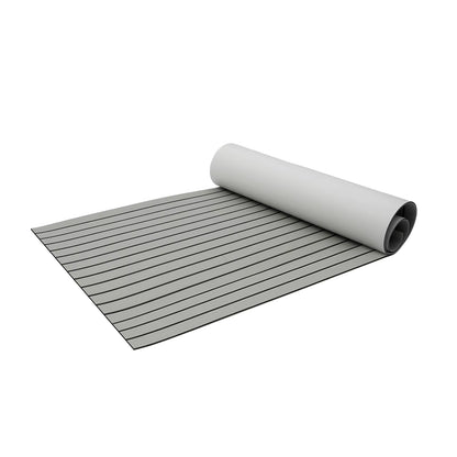 Tapis de Pont Bateau Faux Teck EVA 240×90 cm – Revêtement Antidérapant Auto-Adhésif