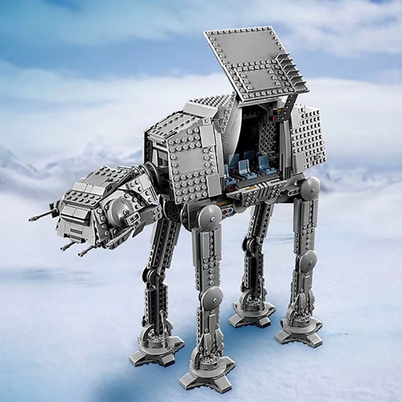Figurine robot marcheur 1267 pièces – Modèle mécanique à construire style science-fiction – Blocs de construction compatibles