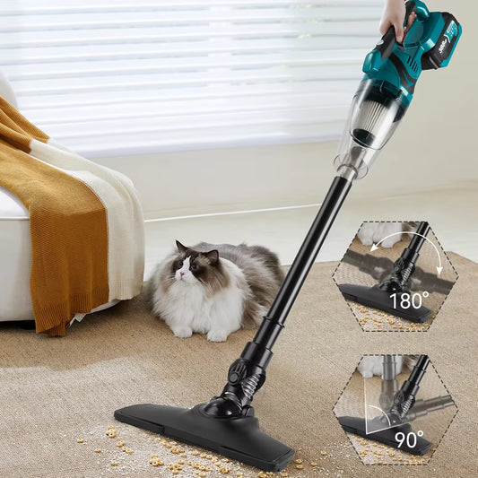 Aspirateur à main sans fil rechargeable puissant pour voiture et maison