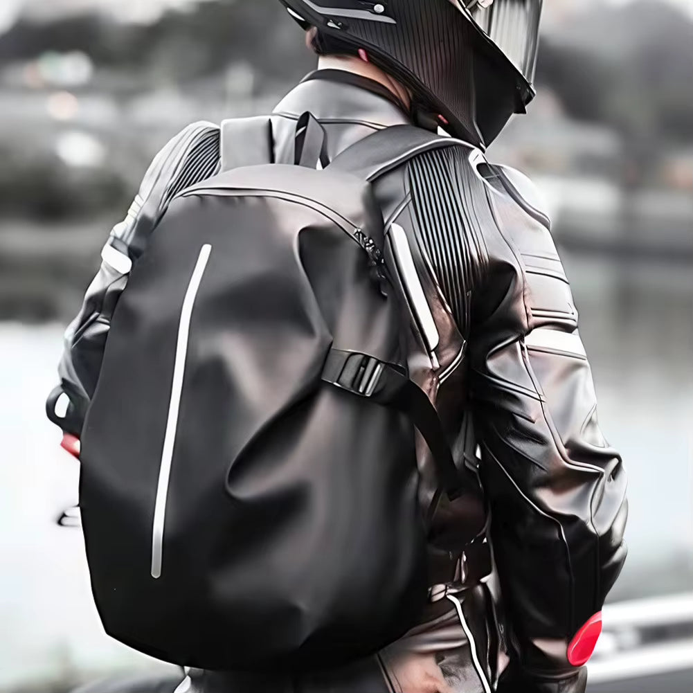 Sac à Dos Moto Rigide Étanche – Sac de Voyage pour Casque Moto et Sport