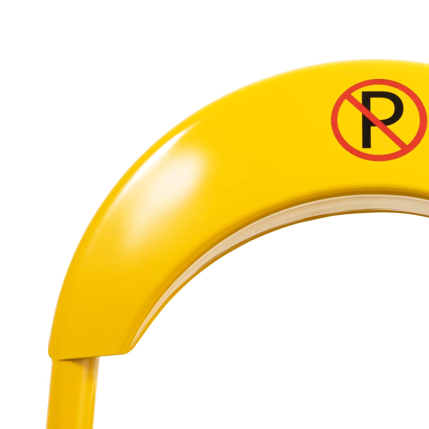 Barrière de Stationnement Rabattable 180° – Arceau de Parking avec Télécommandes et Clés