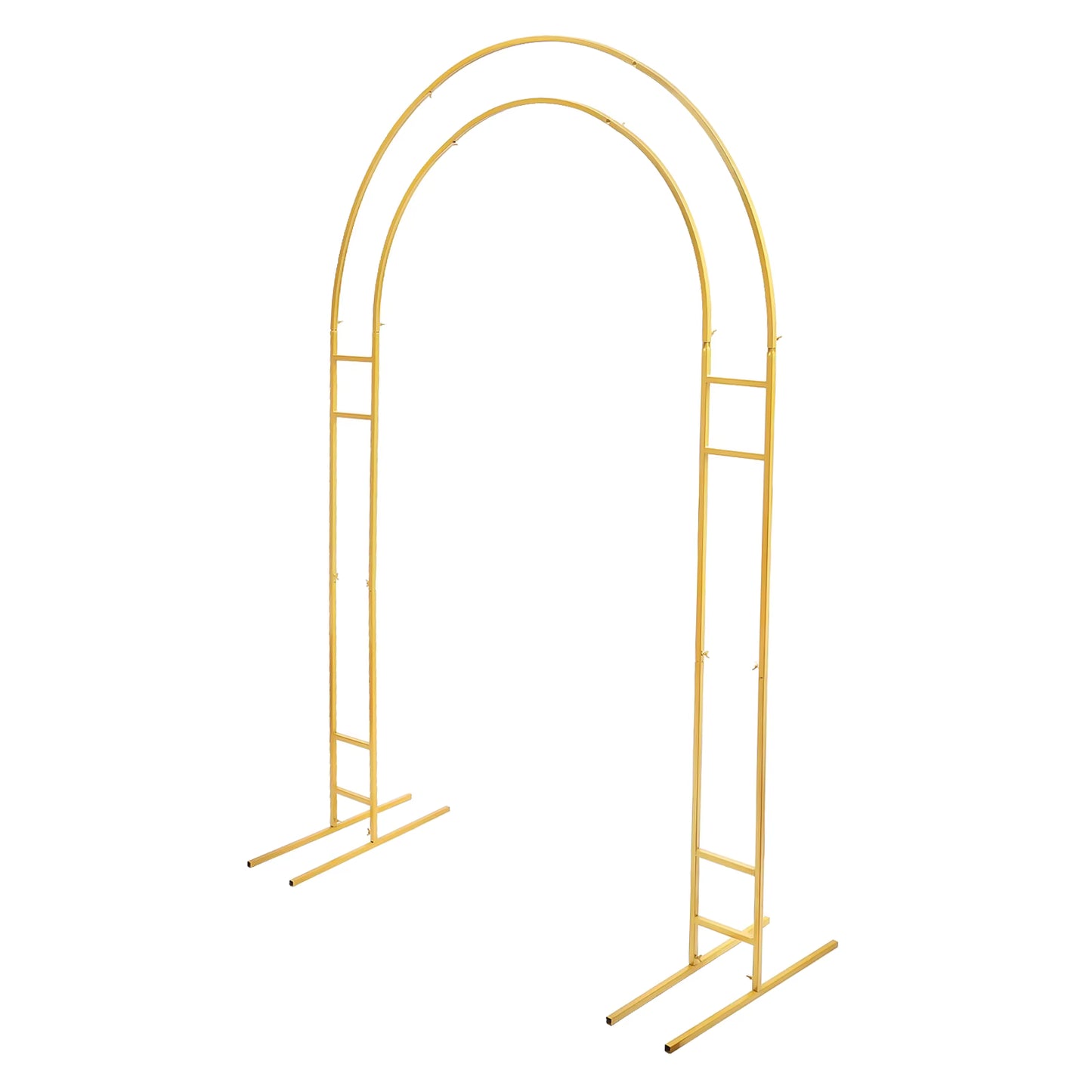 Arche de mariage métal 220x150 cm avec base – Support arche ballon décoration fête mariage anniversaire – Structure stable intérieure extérieure