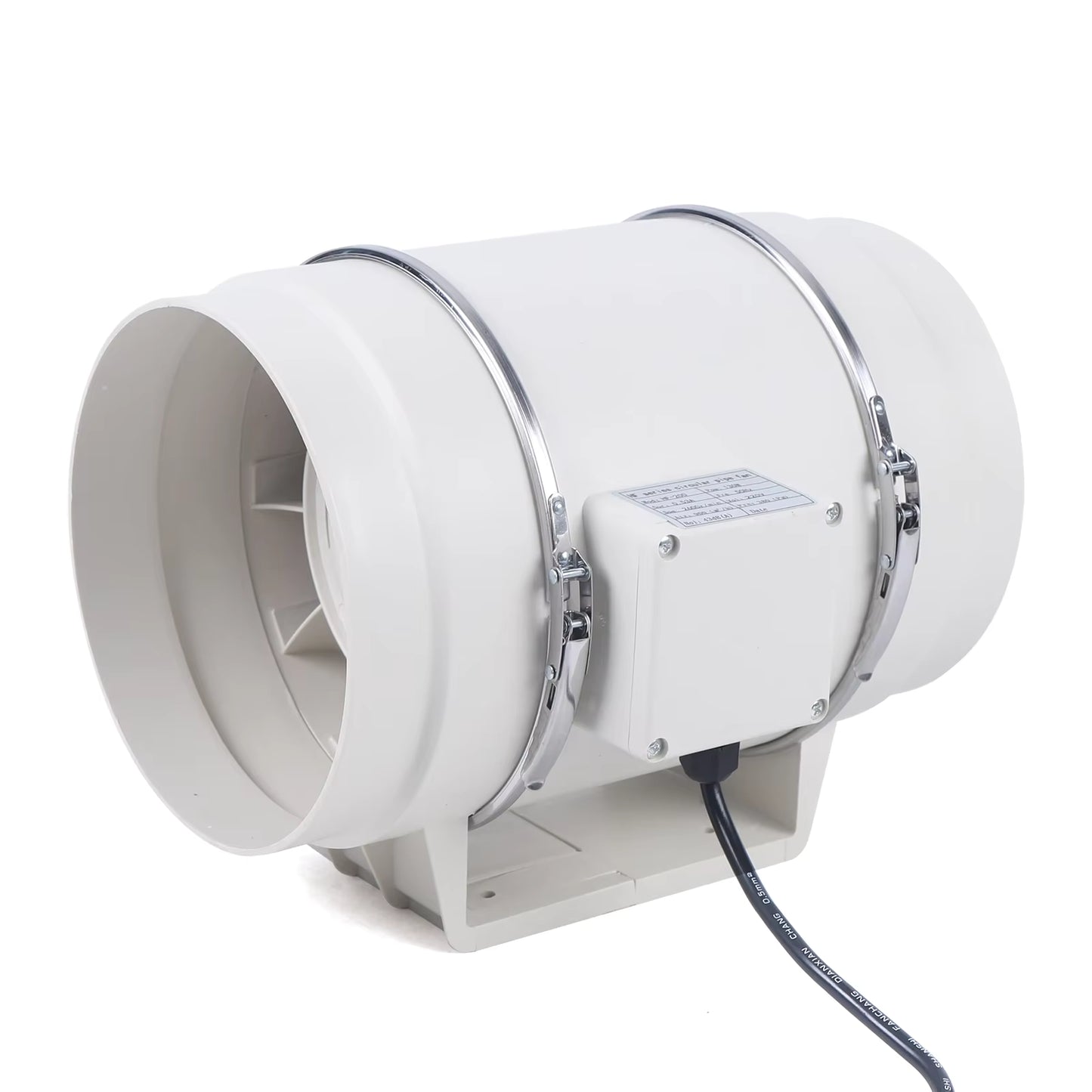Ventilateur de Conduit 130W 220V – Extracteur d’Air Silencieux pour Cuisine, Entrepôt, Salle de Bain