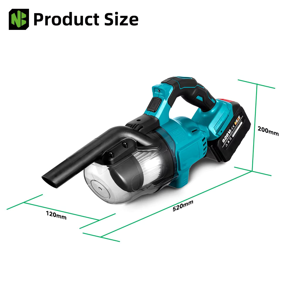 Aspirateur électrique sans fil portable pour maison et chantier