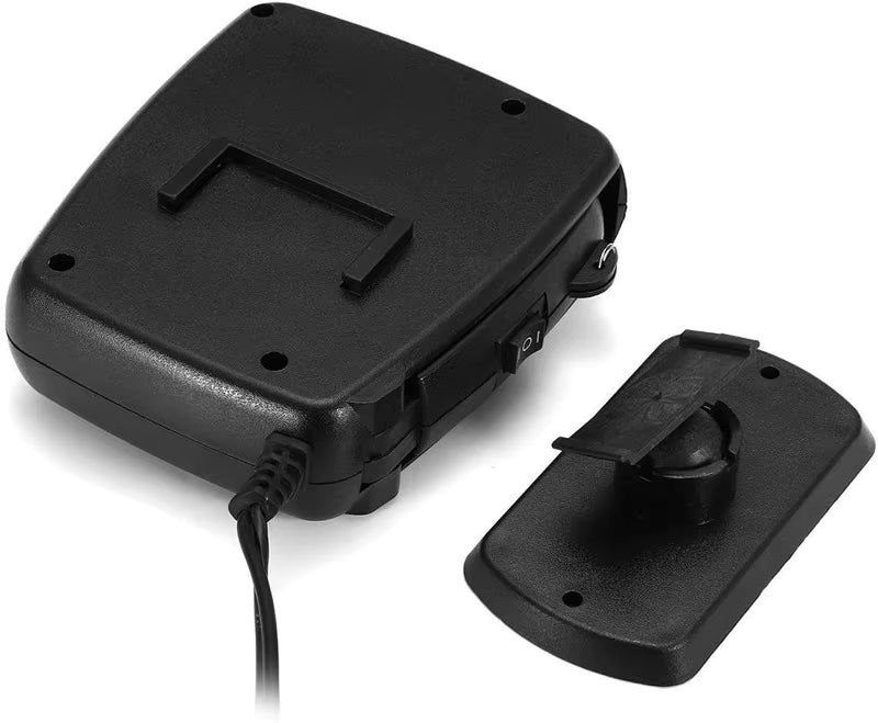 Dégivreur Voiture Électrique 12V 200W – Chauffage & Refroidissement – Anti-Buée Pare-Brise – Allume-Cigare Universel