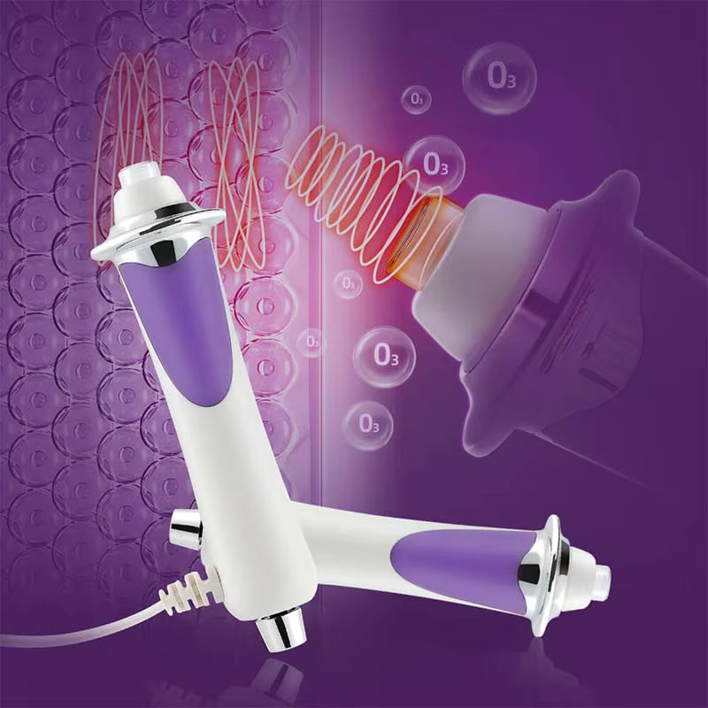 Appareil de Massage Visage RF EMS Microcourant – Soin Chauffant Raffermissant – Stylo Beauté Rechargeable