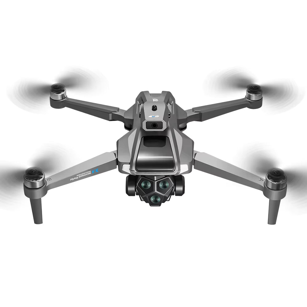Drone M66 2026 Pliable HD FPV 5G avec Caméra, Télécommande Écran et Moteur Brushless – Quadcopter RC Noir