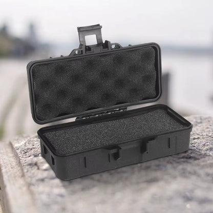 Mallette à outils de survie plein air – Boîte de protection antichocs étanche avec mousse – Mallette de sécurité verrouillable pour instruments