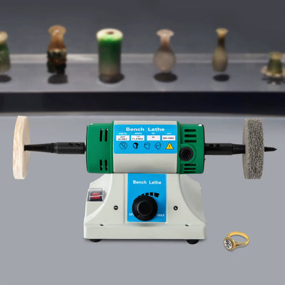 Polisseuse d’établi électrique 320 W à vitesse variable pour polissage de précision