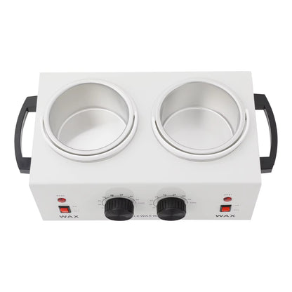 Double Pot Electric Wax Heater 400 ml – Adjustable Wax Melting Device 0-100°C