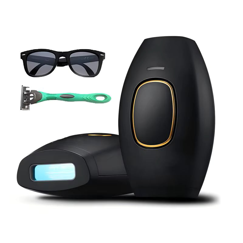 Appareil d’Épilation IPL Lumière Pulsée Portable – Épilateur Électrique pour Corps et Visage – Réduction Progressive des Poils – Soin Beauté à Domicile – Prise EU