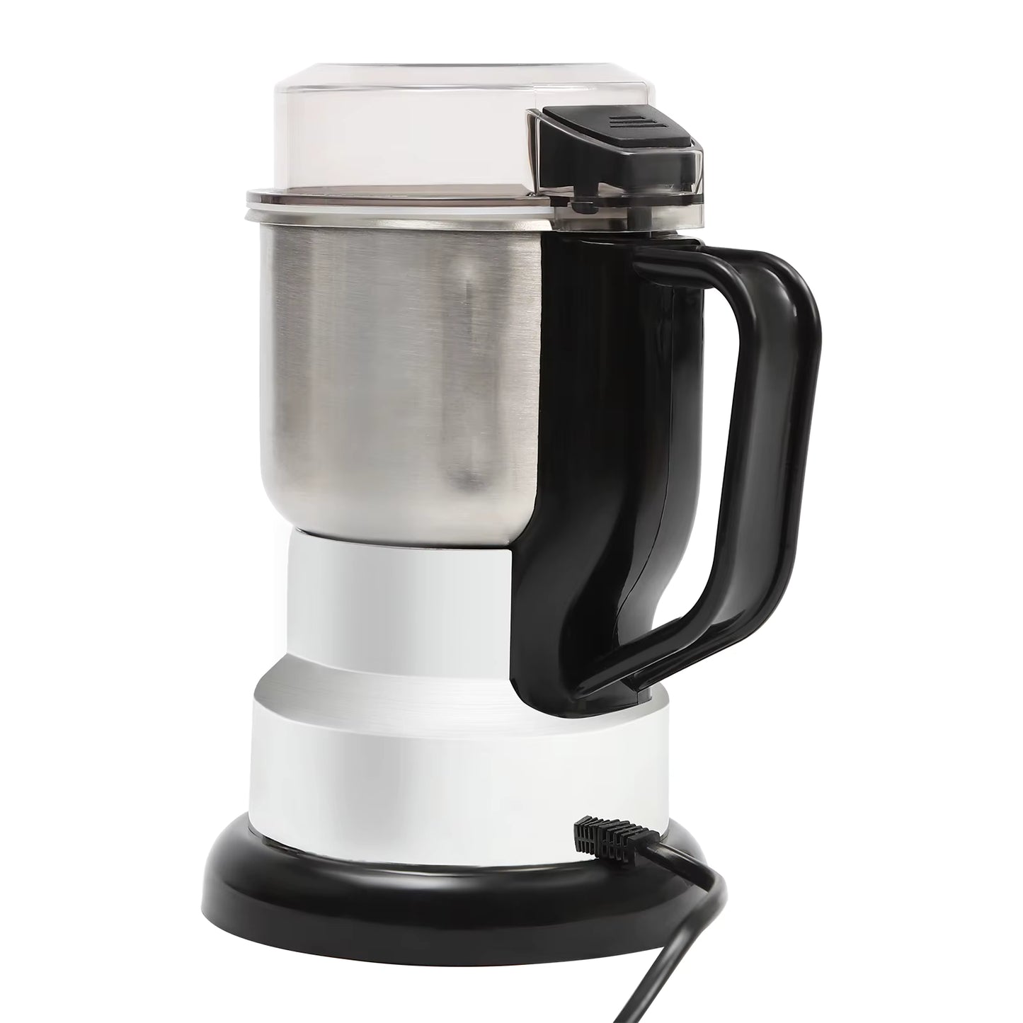 Moulin à café électrique 300W – Broyeur à grains café épices noix 500 ml – Hachoir multifonction avec bol inox et base antidérapante