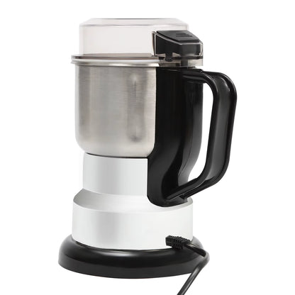 Moulin à café électrique 300W – Broyeur à grains café épices noix 500 ml – Hachoir multifonction avec bol inox et base antidérapante