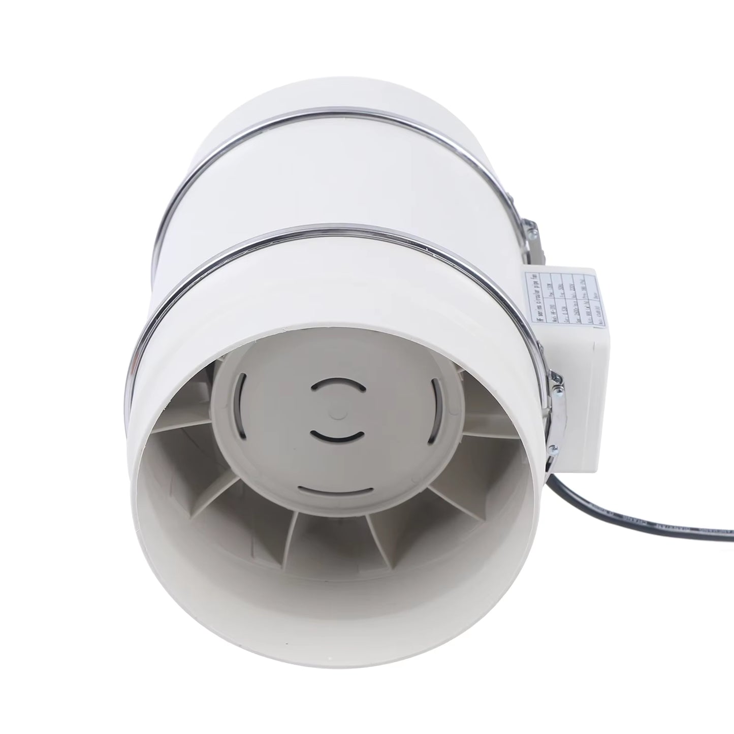 Ventilateur de Conduit 130W 220V – Extracteur d’Air Silencieux pour Cuisine, Entrepôt, Salle de Bain