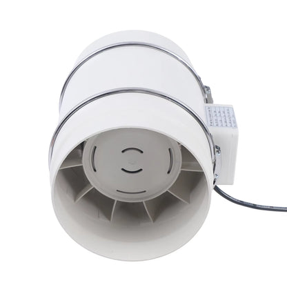 Ventilateur de Conduit 130W 220V – Extracteur d’Air Silencieux pour Cuisine, Entrepôt, Salle de Bain