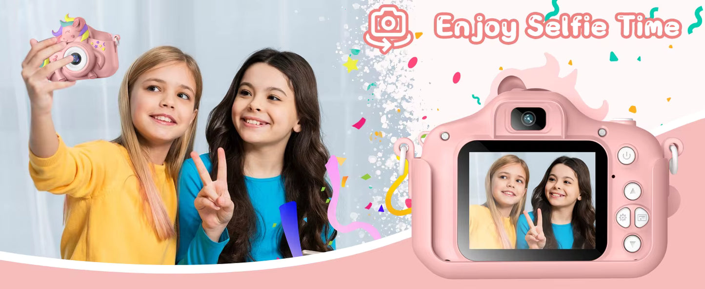 Caméra Enfant 2.0” 20MP 1080P – Appareil Photo HD avec Carte 32Go