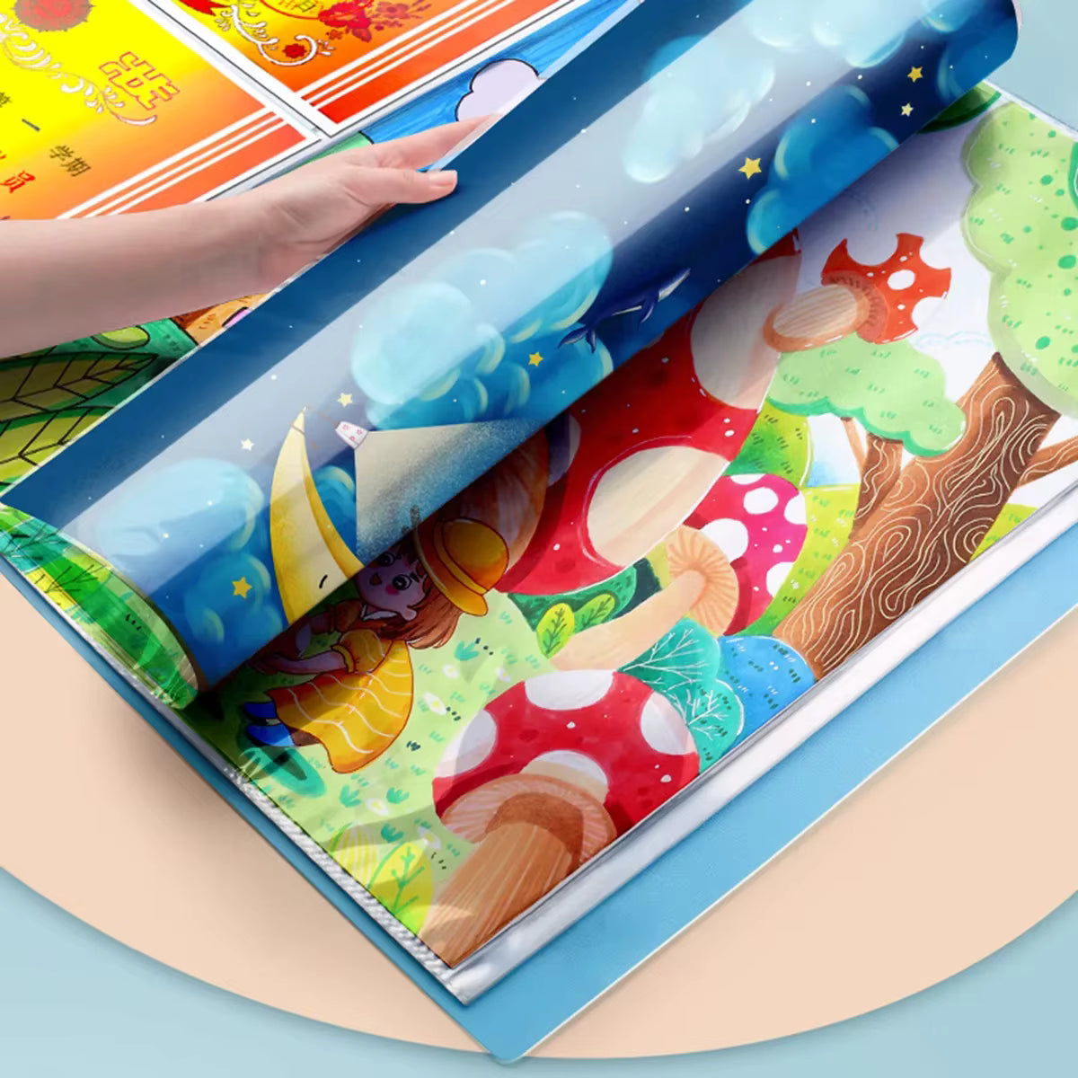 Album de Rangement pour Peinture Diamant 80 Pages – Portfolio avec Pochettes Transparentes