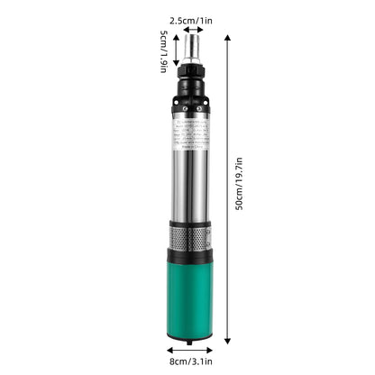 Pompe submersible 24V 320W puits profond