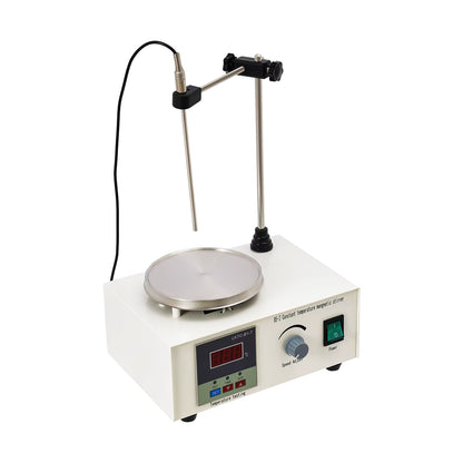 Agitateur Magnétique Chauffant 250W – Plaque Chauffante avec Contrôle Température et Vitesse – Mélangeur de Laboratoire Numérique 2000 ml