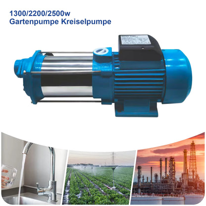 1300W家用离心水泵 – 4000升/小时 – 园林灌溉泵 – 高压220V
