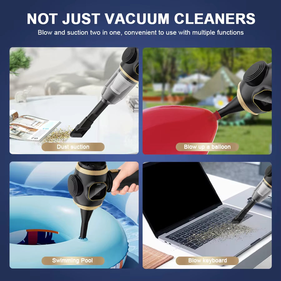 Aspirateur de voiture sans fil haute puissance portable