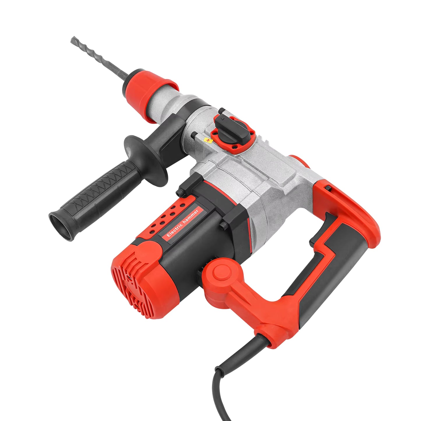 Perceuse à Percussion 2200W 4 en 1 – Marteau Perforateur Électrique Multifonction avec Forets et Coffret
