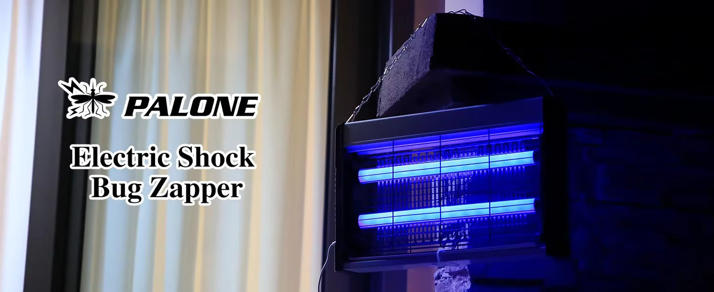 Zapper Électrique Anti-Moustiques 3200V – Tueur d’Insectes avec Chaîne de Suspension