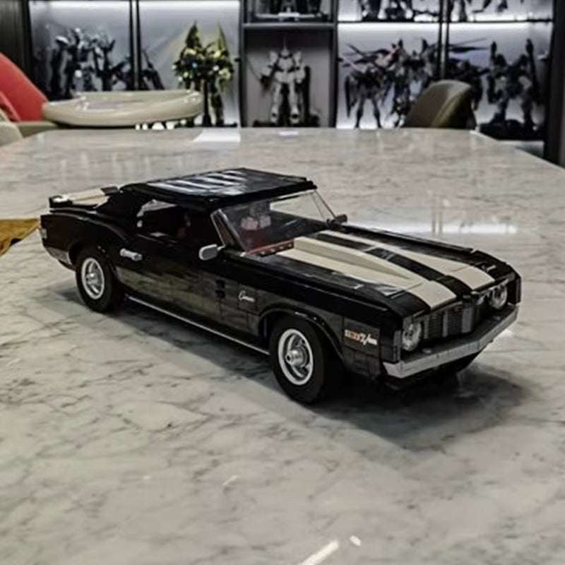 Voiture Noire 1456 Pièces – Kit Construction Modèle Technologie Adulte