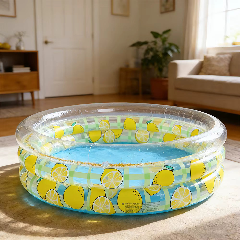 Piscine Gonflable Portable et Pliable pour Enfant – Baignoire Gonflable Multifonction pour Maison, Jardin, Terrasse et Vacances