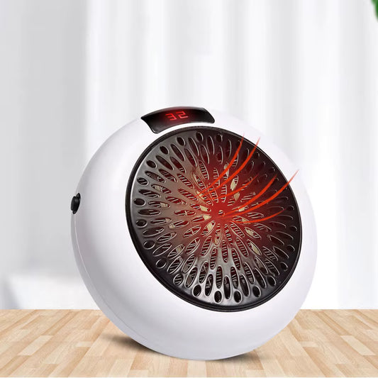 Mini Réchauffeur Électrique Portable Mural – Chauffage Soufflant Silencieux avec Télécommande – Chauffage Rapide Bureau Chambre Maison – Ventilateur Chauffant Compact