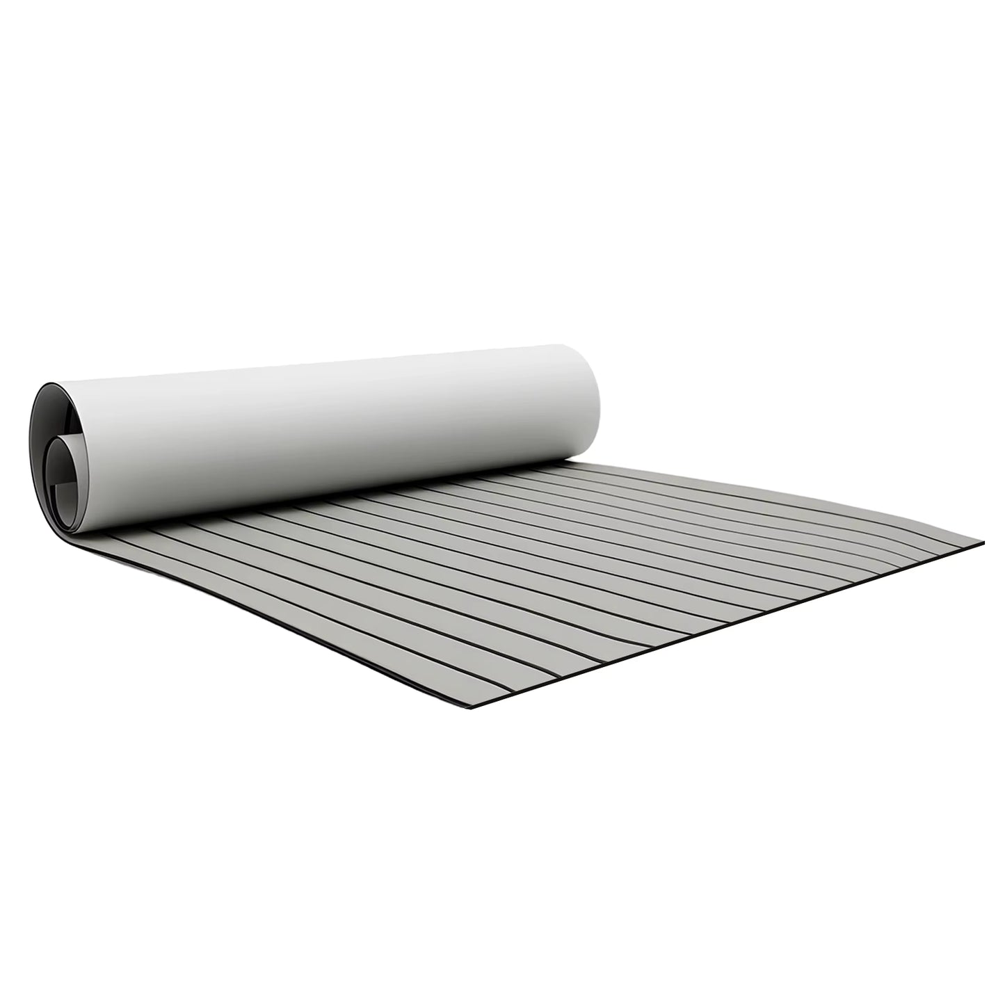 Tapis de Pont Bateau Faux Teck EVA 240×90 cm – Revêtement Antidérapant Auto-Adhésif