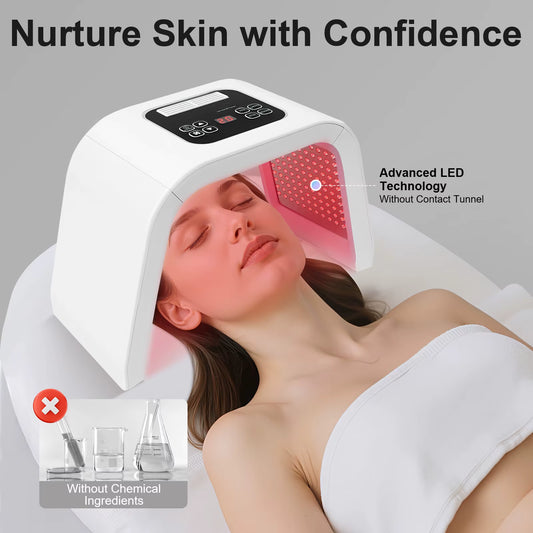 Machine beauté LED PDT 7 couleurs visage