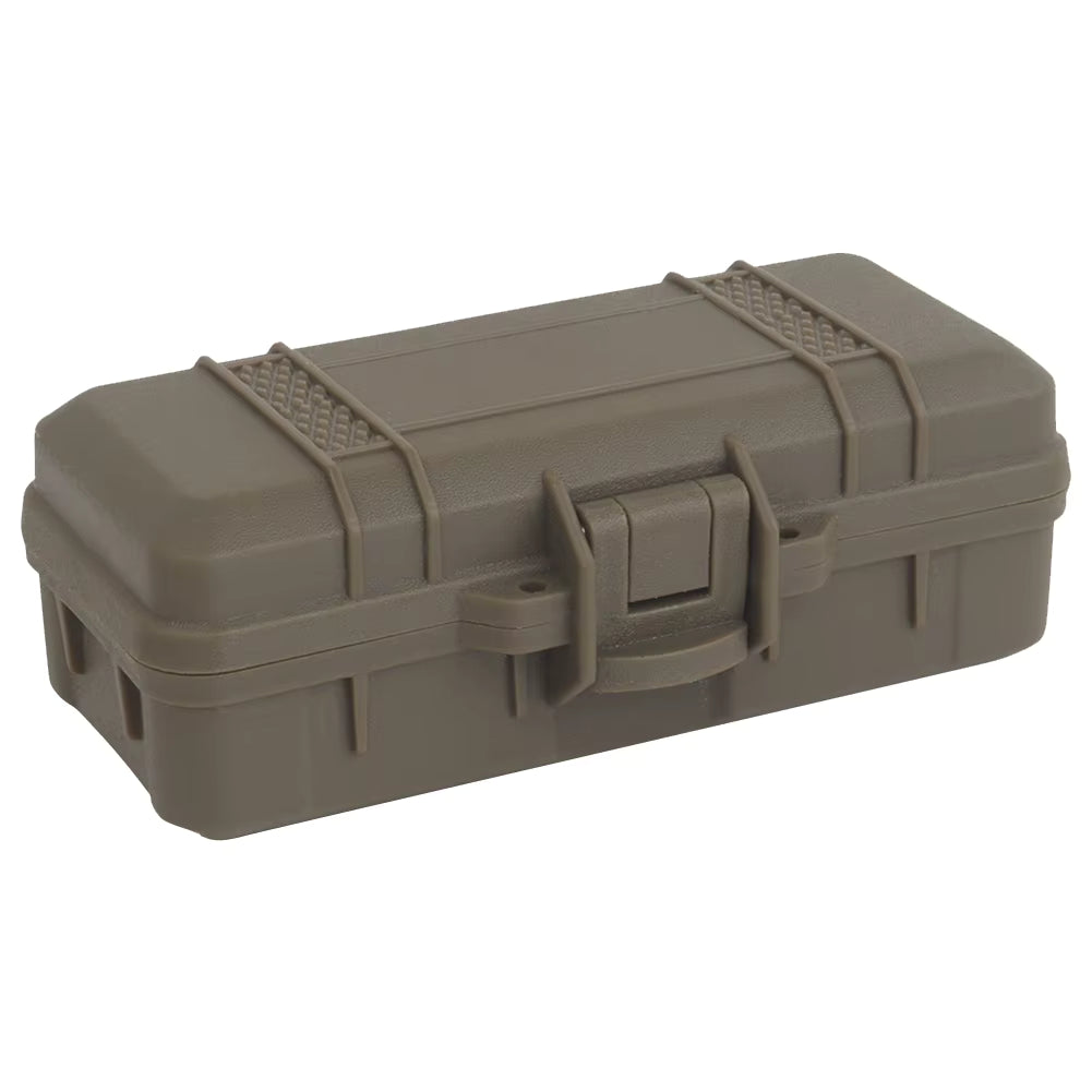 Mallette à outils de survie plein air – Boîte de protection antichocs étanche avec mousse – Mallette de sécurité verrouillable pour instruments