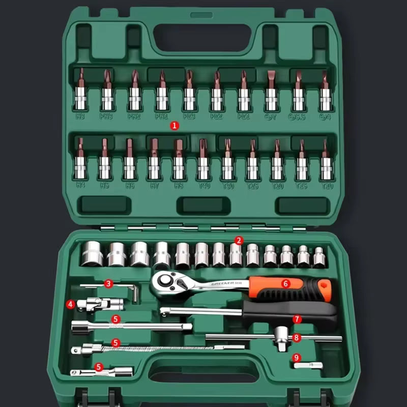 Boîte à outils de réparation automobile pour électricien – Étui étanche anti-chute – Coffret de sécurité antichocs