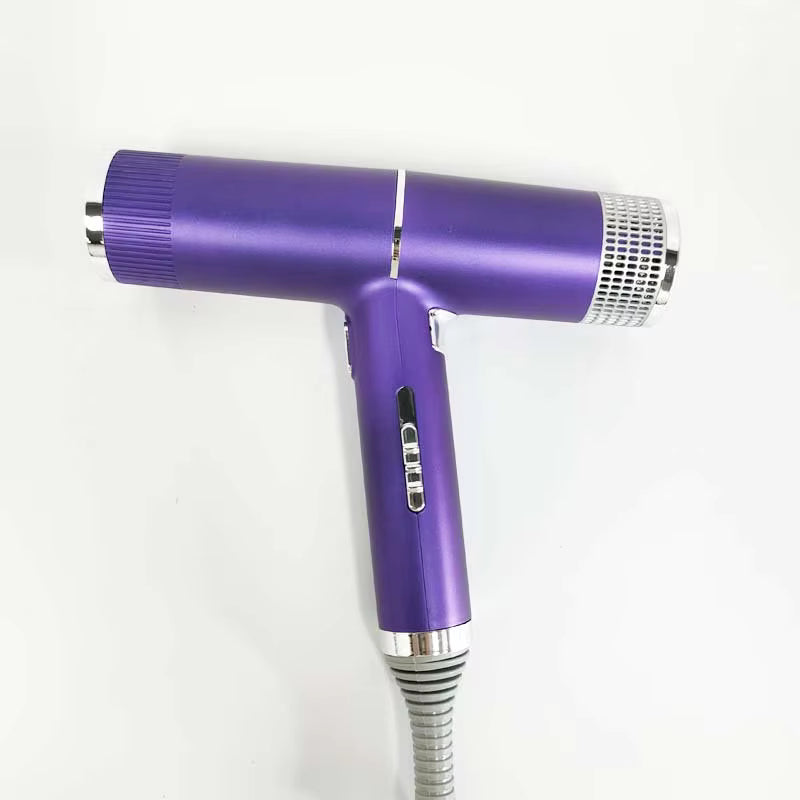 Sèche-cheveux Ionique Professionnel 2000W – Diffuseur & Concentrateur – Air Chaud/Froid – Violet