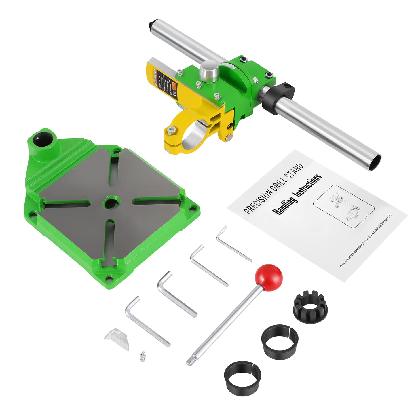 Support de perceuse d’établi 490 mm rotatif 90°